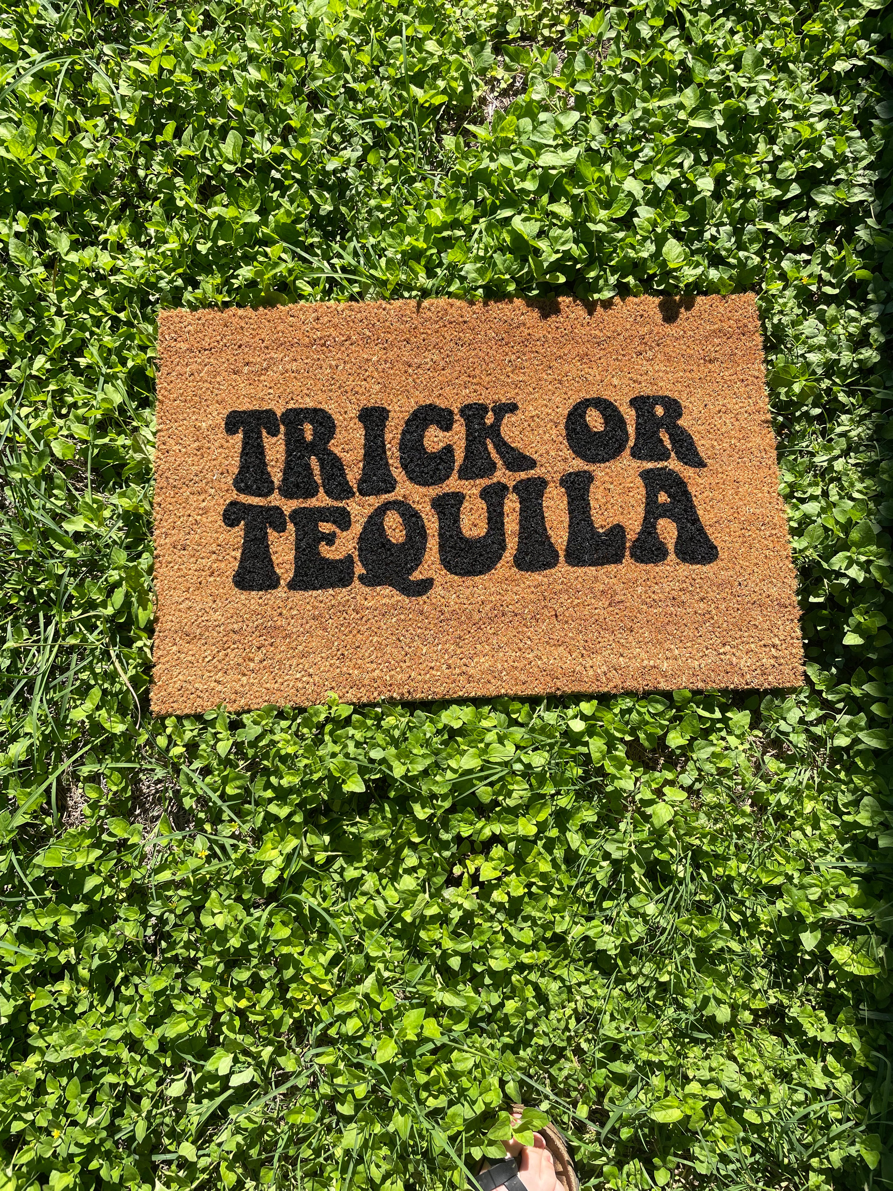 Trick Or Tequila Doormat