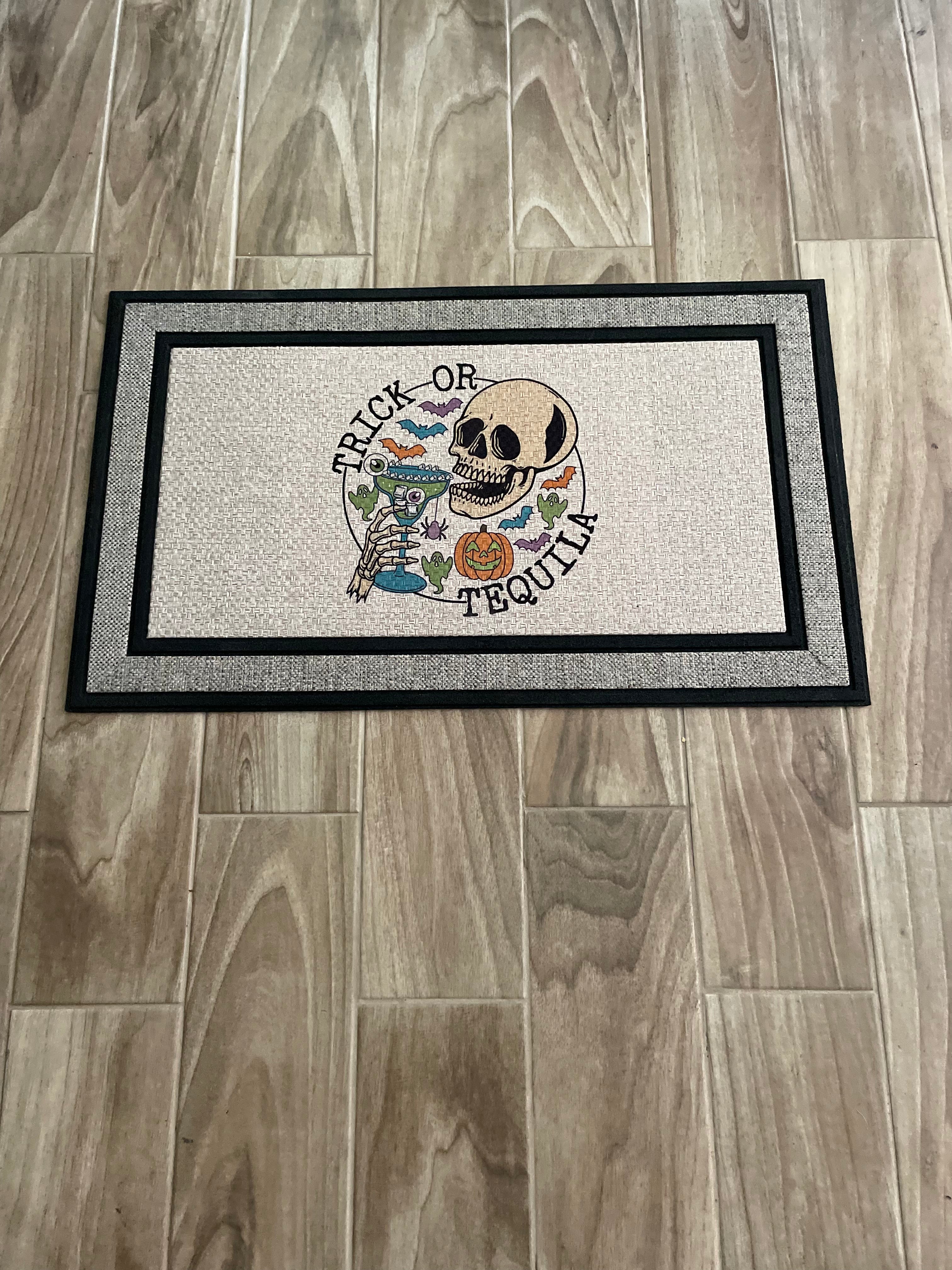 Trick Or Tequila Doormat
