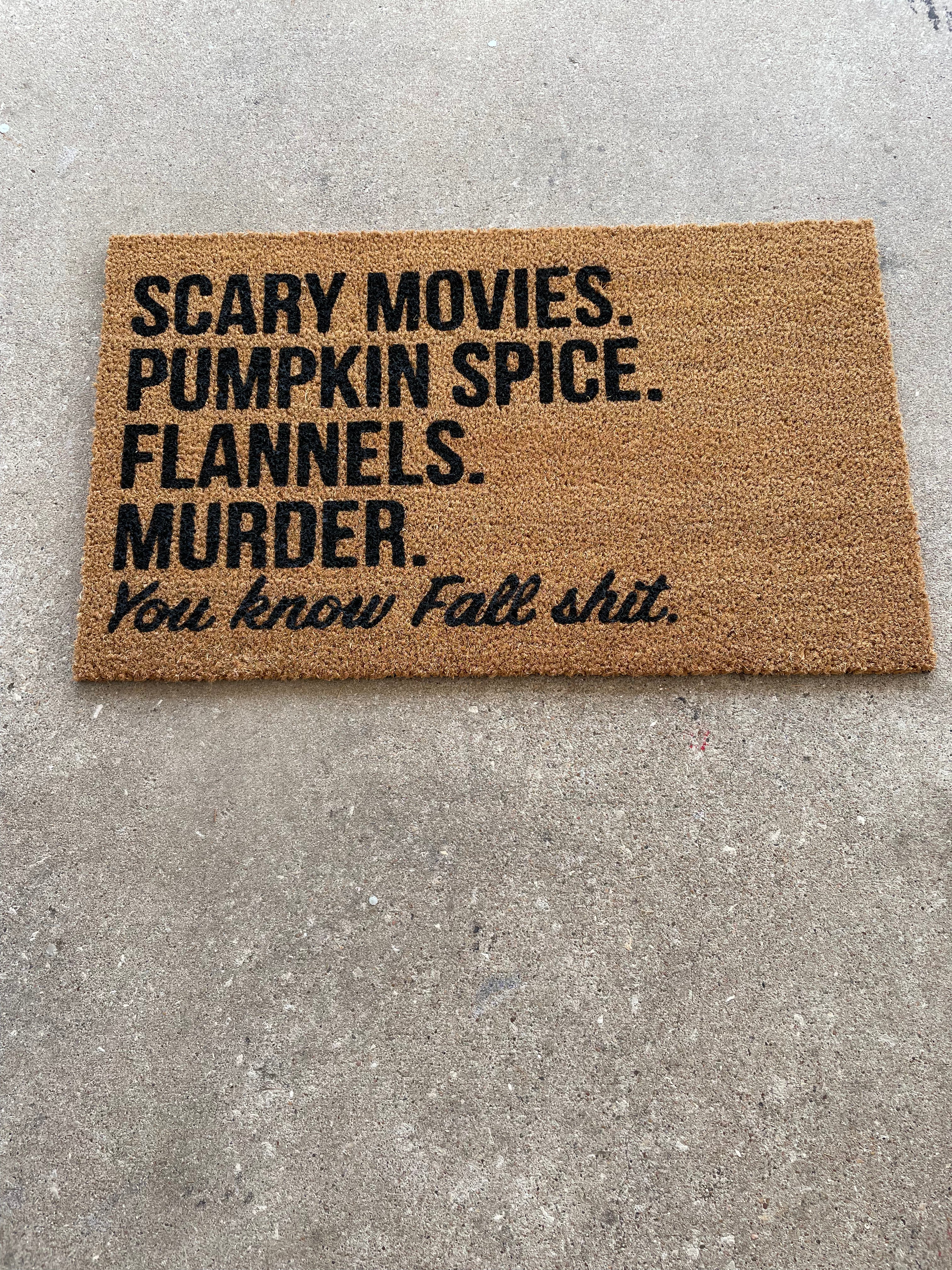 Fall Shit Doormat