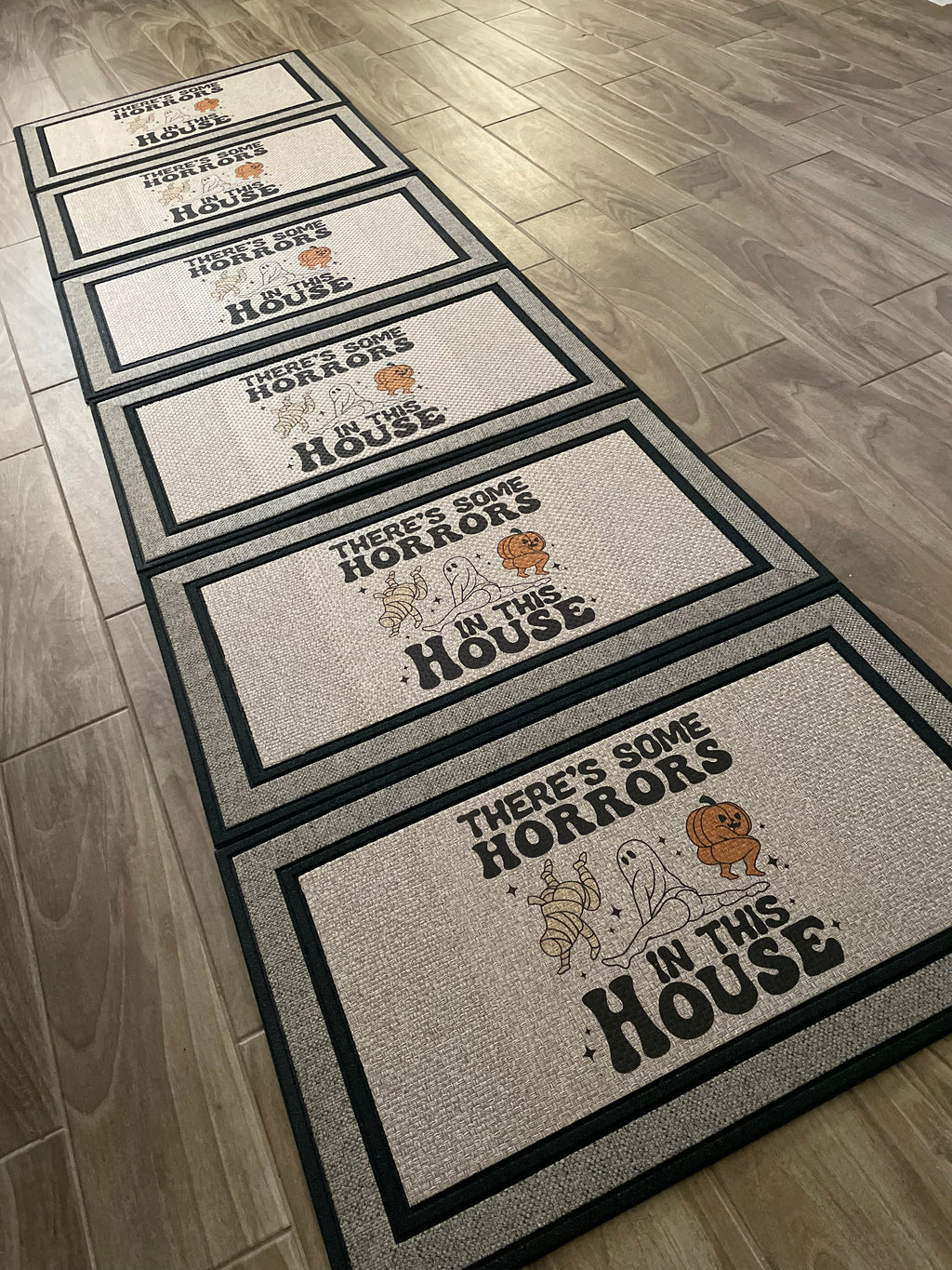 There's Some Horrors In This House Doormat