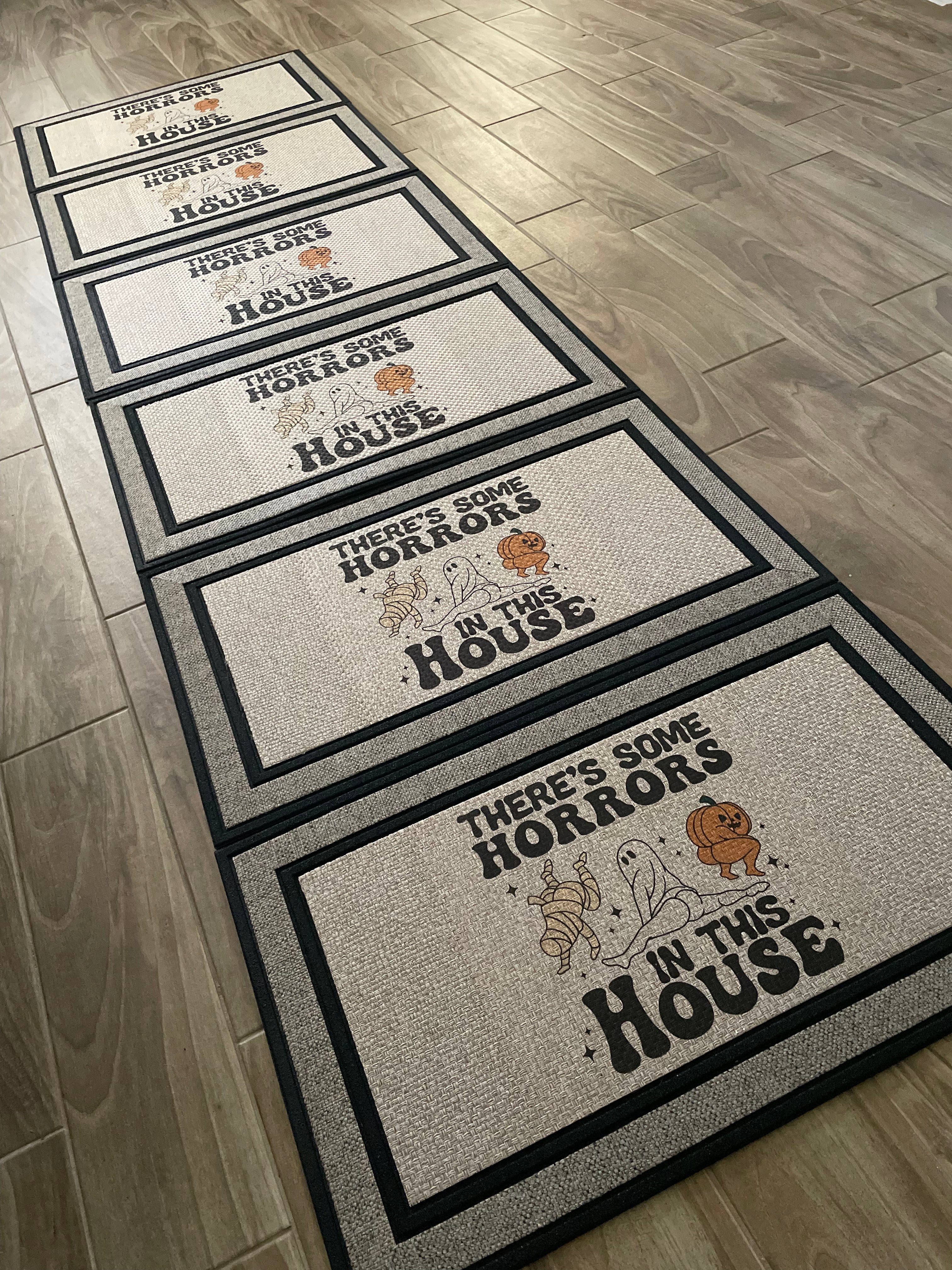 There's Some Horrors In This House Doormat