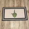 The Doormat District doormat Grinch Middle Finger