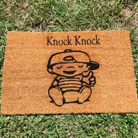 The Doormat District doormat Knock Knock 