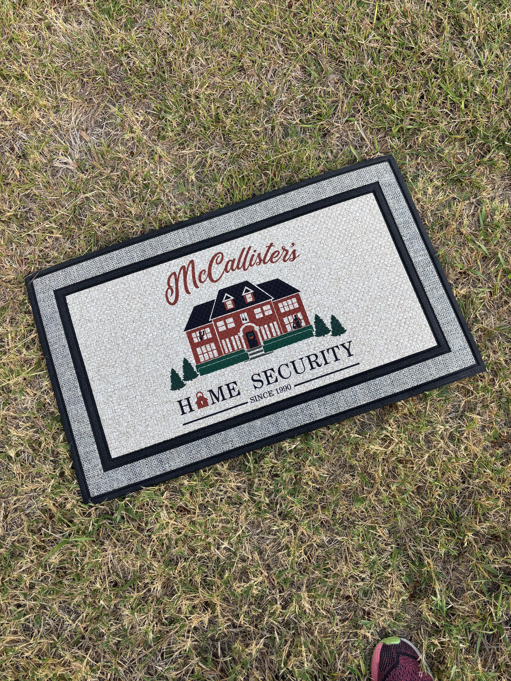 The Doormat District doormat McCallister's Home Security 