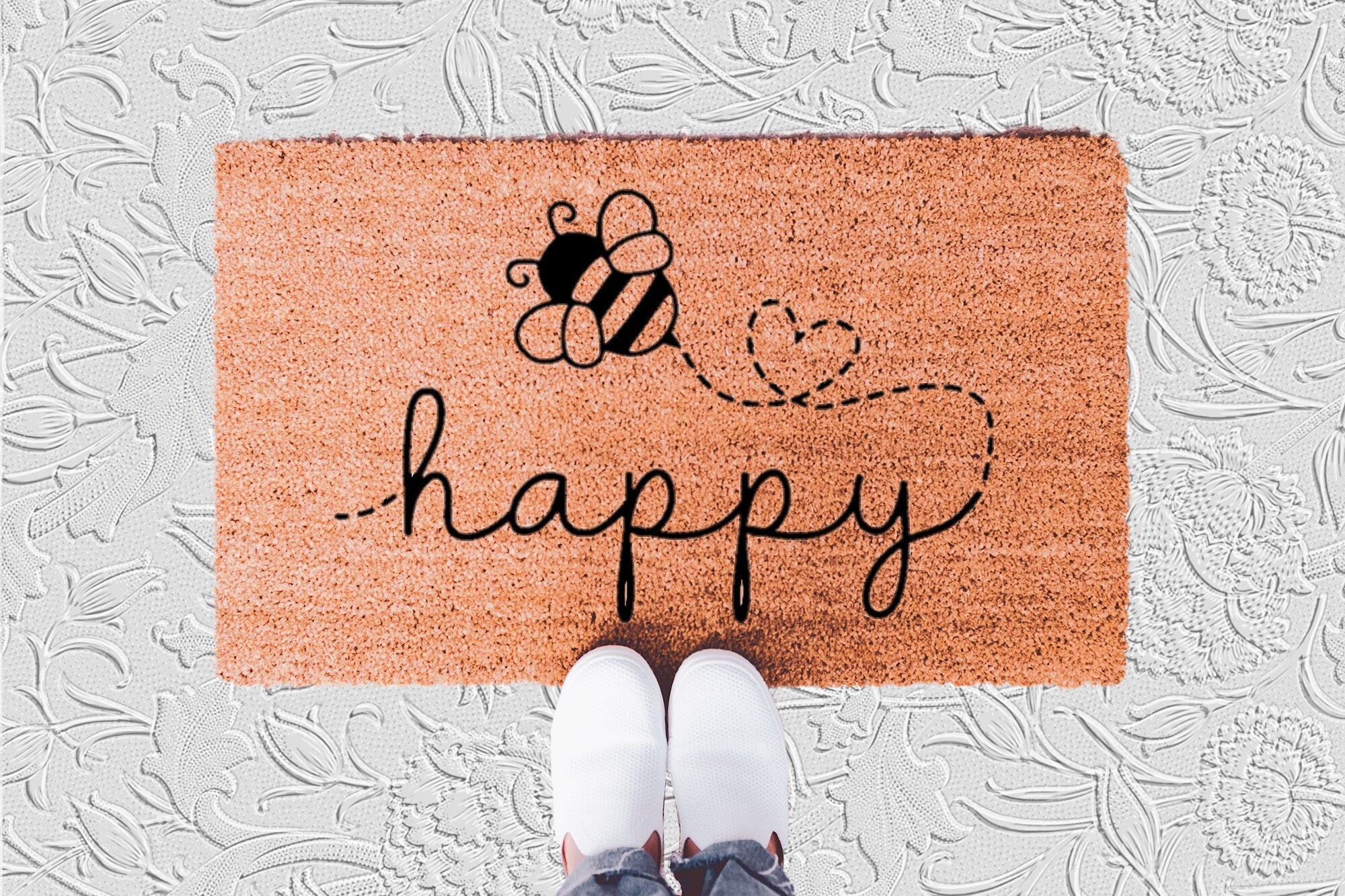 Bee Happy Doormat