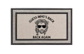 Guess Who's Back Doormat