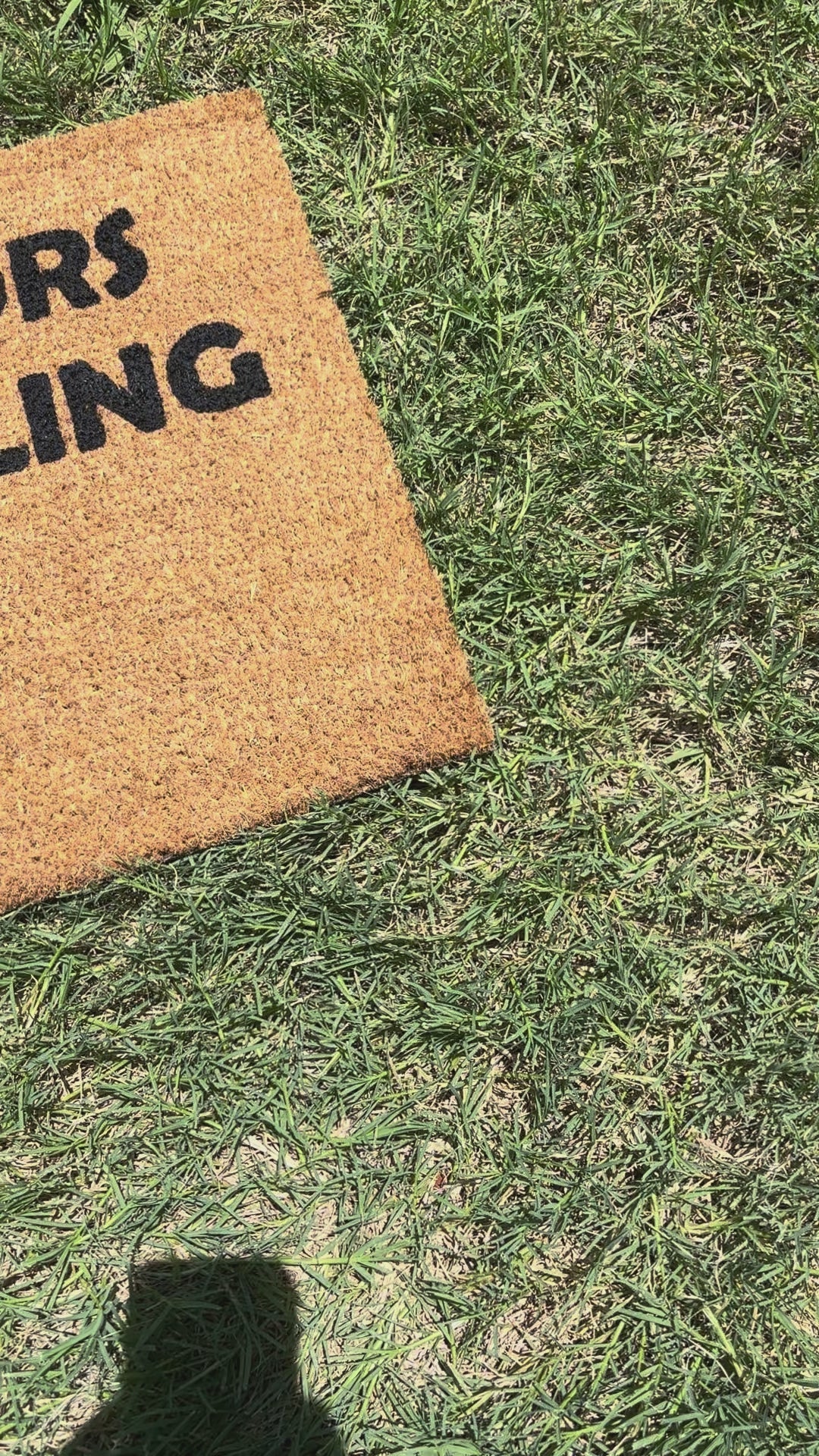 The Neighbors Think I'm Selling Doormat 